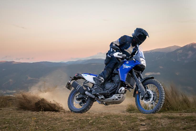 Sliding the 2025 Yamaha Ténéré 700