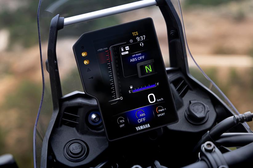 2025 Yamaha Ténéré 700 TFT dash