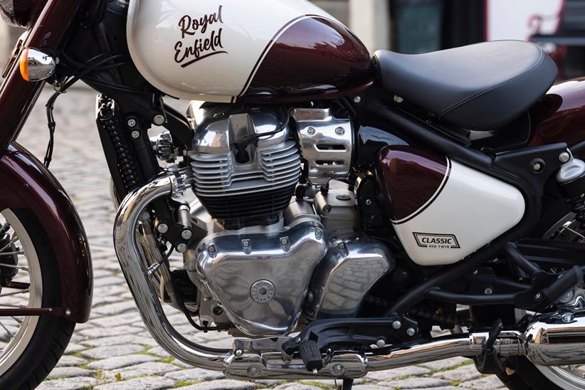 Royal Enfield Classic 650 parallel twin engine