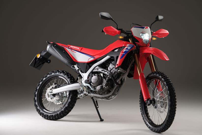 Honda CRF300L front three quarters