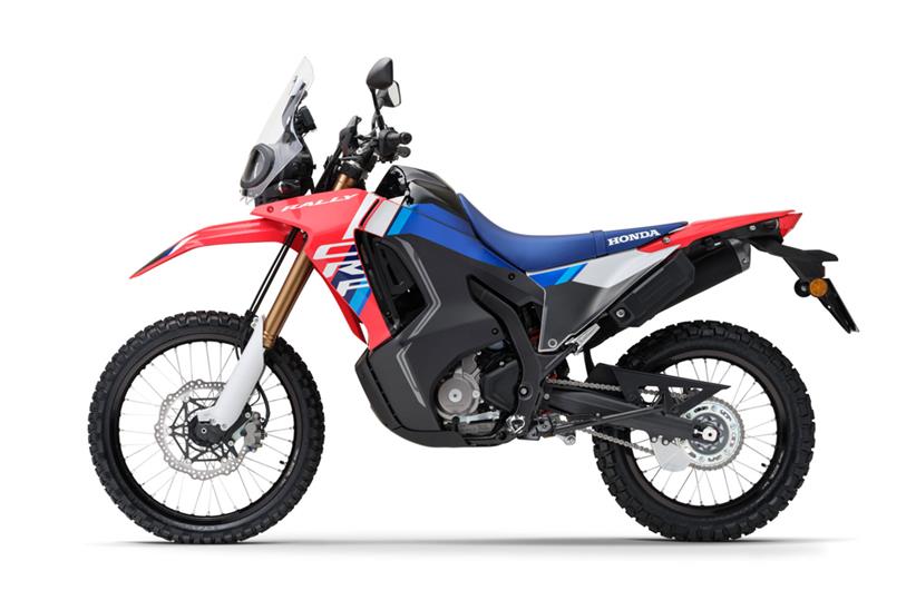 Honda CRF300 Rally side