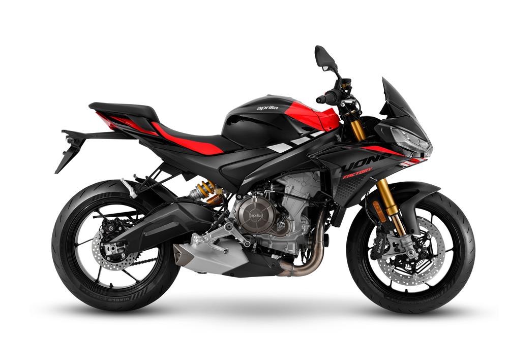 Aprilia launch sharper tuono 660 factory naked twin