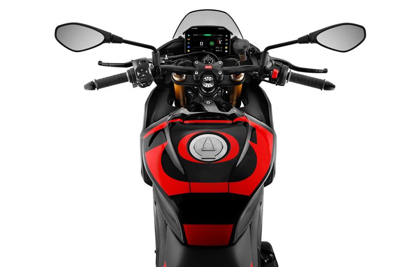 Aprilia Tuono V4 Factory TFT dash