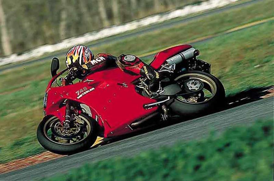 Ducati 748 side profile