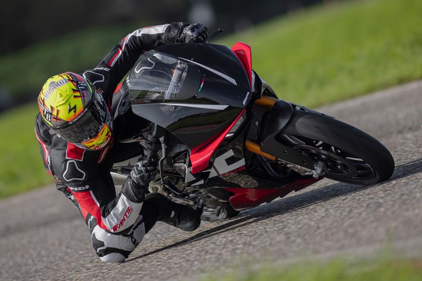 Fantic Imola sportsbike on track