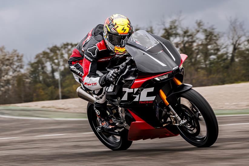 Fantic Imola ridden by test rider