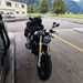 BMW R12 nineT fuel stop in Germany