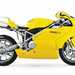 Ducati 749 motorcycle review - Side view