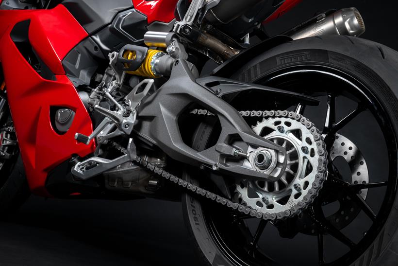 Ducati Panigale V2 double sided swingarm