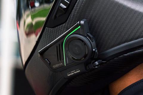 This new SENA 60S motorcycle intercom claims to have unlimited range for as many riders as you like!