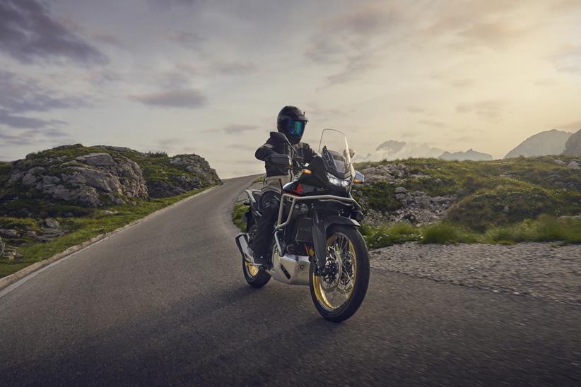 2025 Honda XL750 Transalp front end view