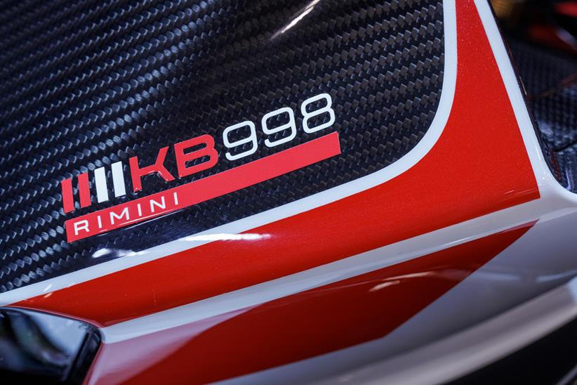 Bimota KB998 carbon fibre fairing