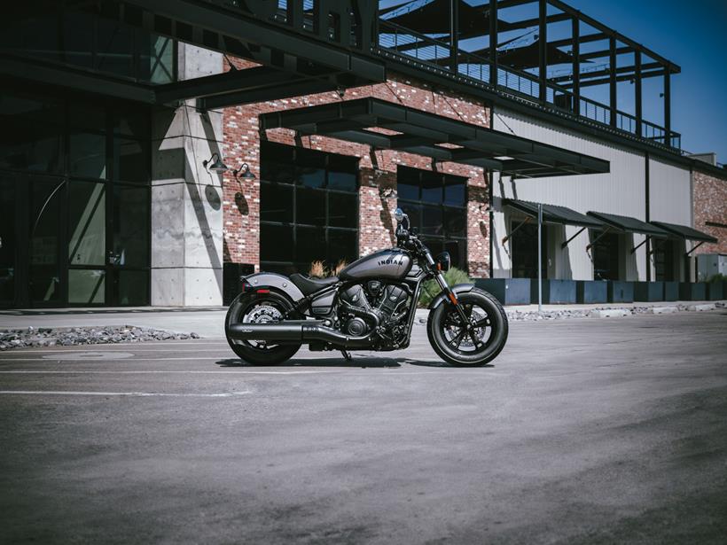 Indian Scout Sixty Bobber side view