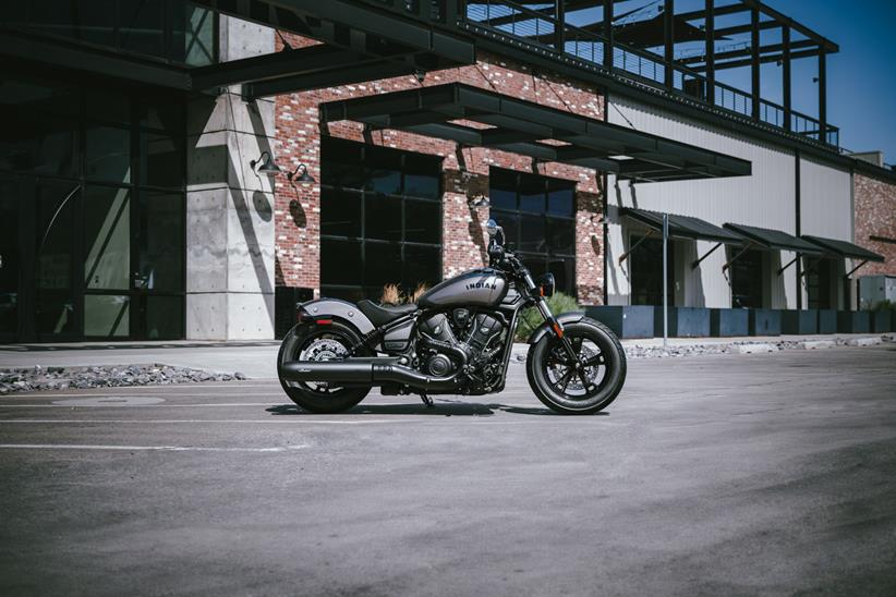 Indian Scout Sixty Bobber side view