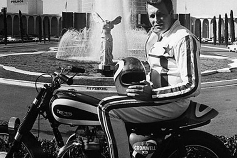 Evel Knievel promoting the Caesars Palace