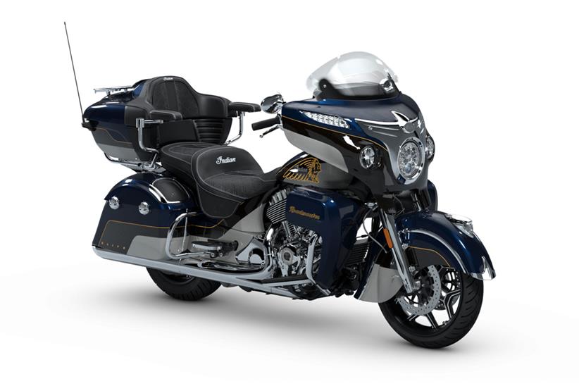 Indian Roadmaster Elite front three quarters