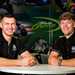 Christian Iddon and Max Cook will be teammates at AJN Steelstock Kawasaki in 2025.