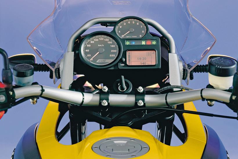 BMW R1200GS clocks