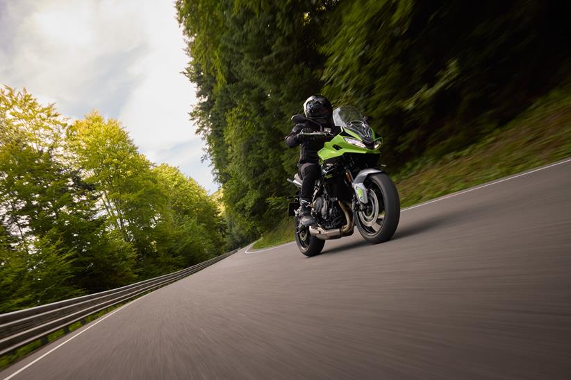 2025 Triumph Tiger Sport 660 in green