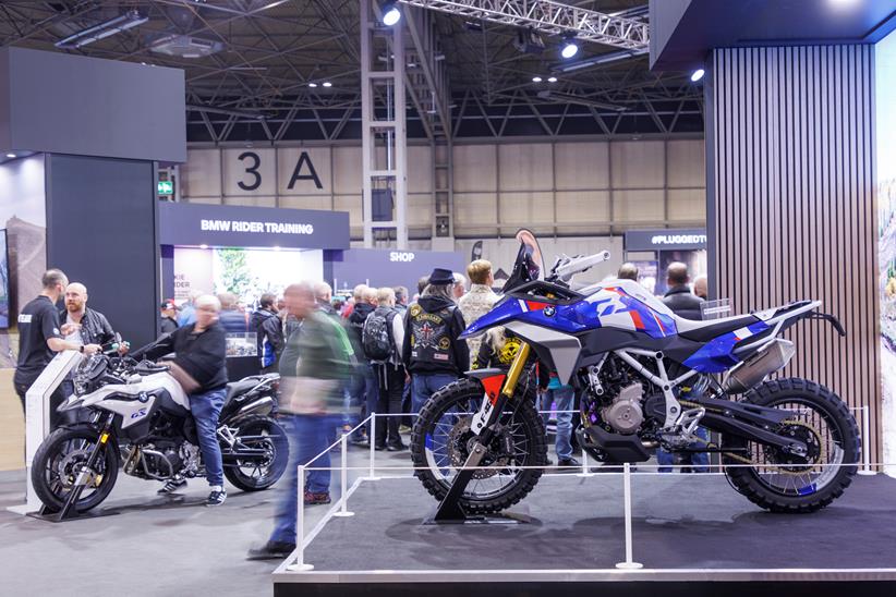 BMW F450GS concept at Motorcycle Live