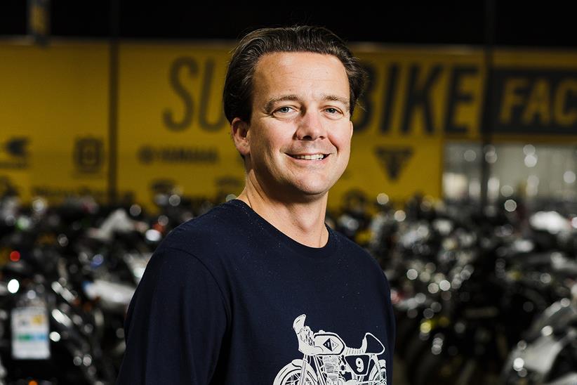 Superbike Factory CEO, Edward Armitage