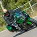 2025-on Kawasaki Ninja 1100SX SE leaning over