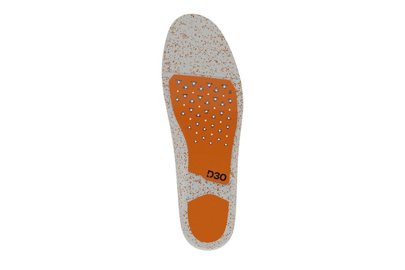 D3O vibration dampening insole