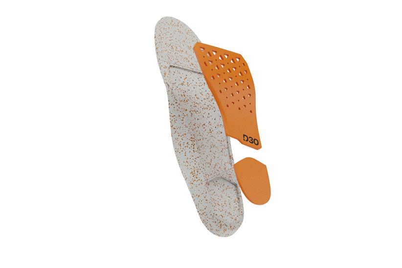 D3O vibration dampening insole