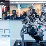 CFMoto announce superbike plans with 209.2bhp V4 engine concept at 2024 EICMA trade show in Milan