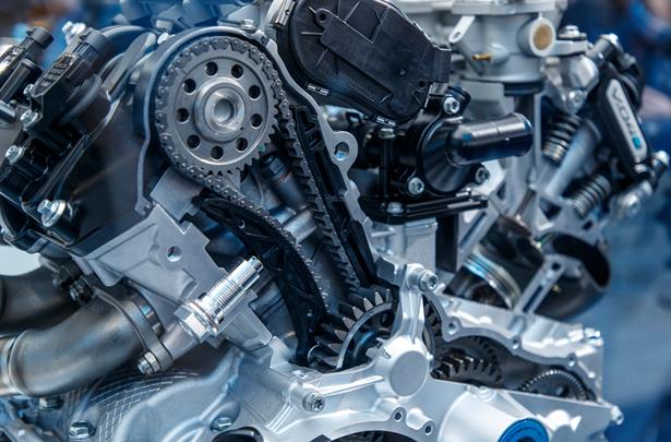 CFMoto tease superbike plans with new V4 engine concept