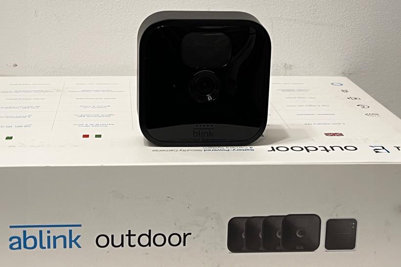 Blink Security camera and box