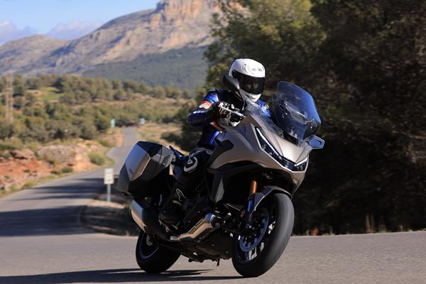 2025-on Honda NT1100 touring on a sunny road