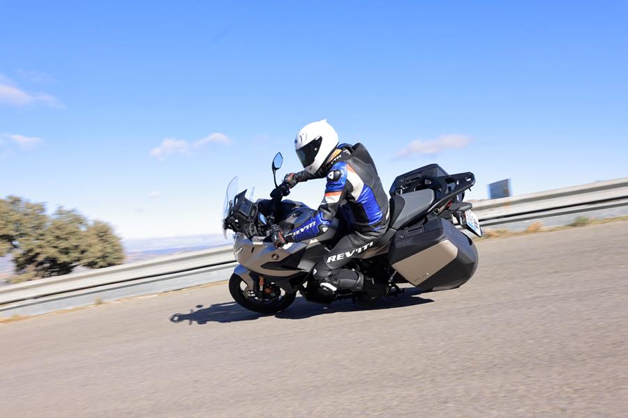 2025-on Honda NT1100 riding out of corner