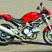 Ducati M620 motorcycle review - Side view