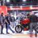 Ducati fans check out the new models at Motorcycle Live