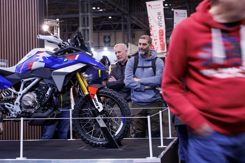 BMW F450GS concept at Motorcycle Live