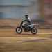 Royal Enfield FT450 being ridden on dirt