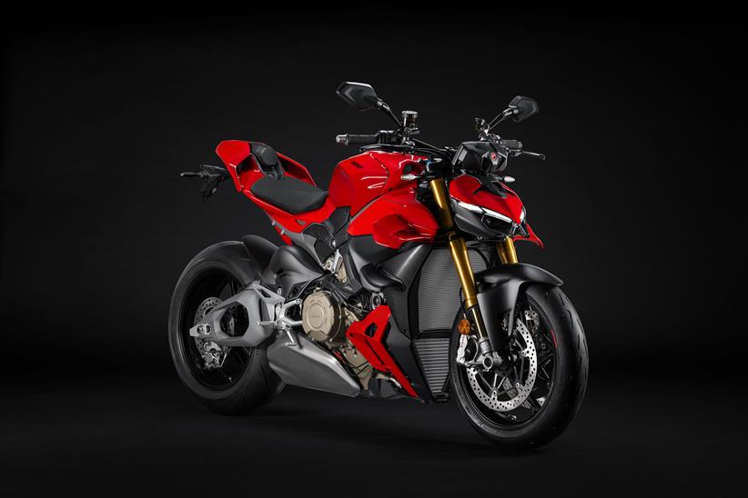 2025 Ducati Streetfighter V4 S front three quarters