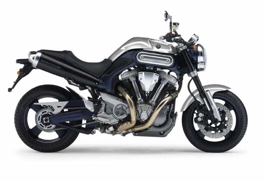 Yamaha MT-01 engine is big, lazy and sounds great