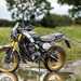 Rally Raid Triumph Scrambler 400 X in a pubble