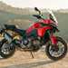 Ducati Multistrada V2 parked in a layby