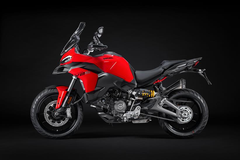 Ducati Multistrada V2 side view