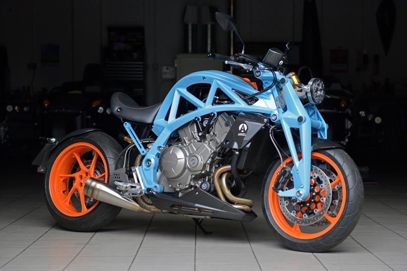 Final Ariel Ace finished in Gulf inspired colours