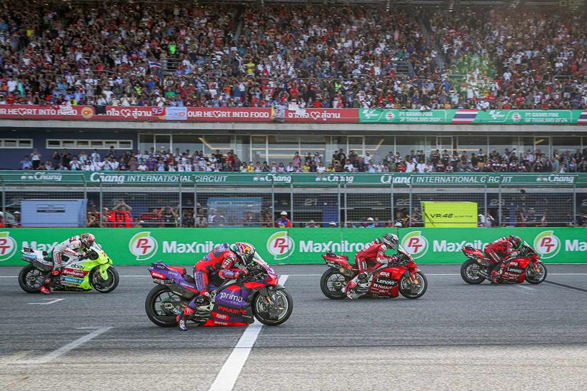 MotoGP will return to Brazil in 2026. Pictures: Thailand Grand Prix Race Start