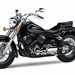 Yamaha XVS650 Dragstar motorcycle review - Side view