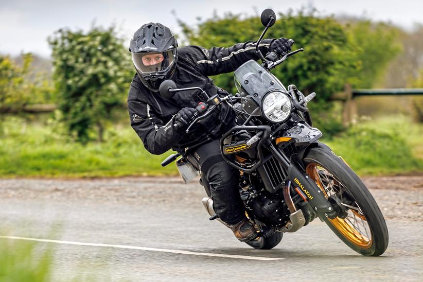 Royal Enfield Himalayan 450 tested on the road