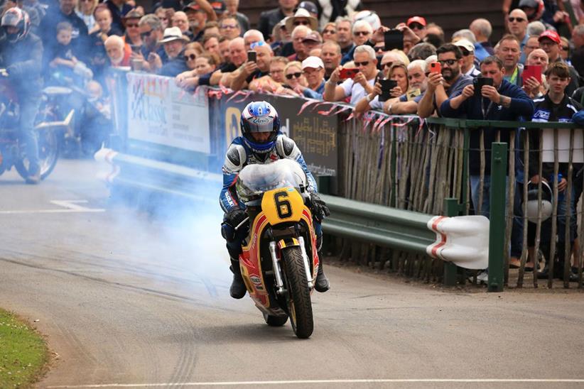 Steve Parrish at Shelsley Walsh hill climb