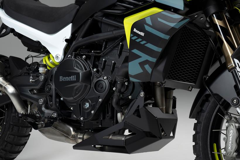 Benelli TRK 902 Xplorer parallel twin engine