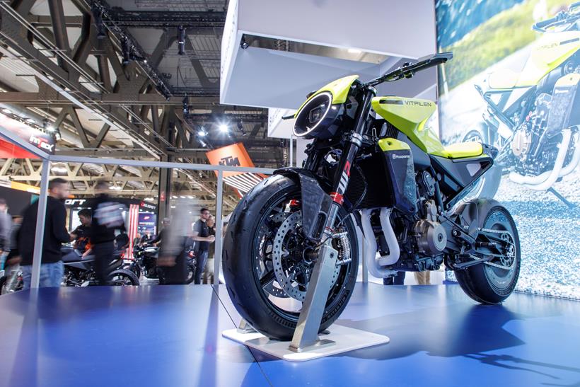 Husqvarna Vitpilen 801 displayed at EICMA 2024