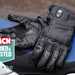 Merlin Minworth II heated gloves on a motorcycle seat